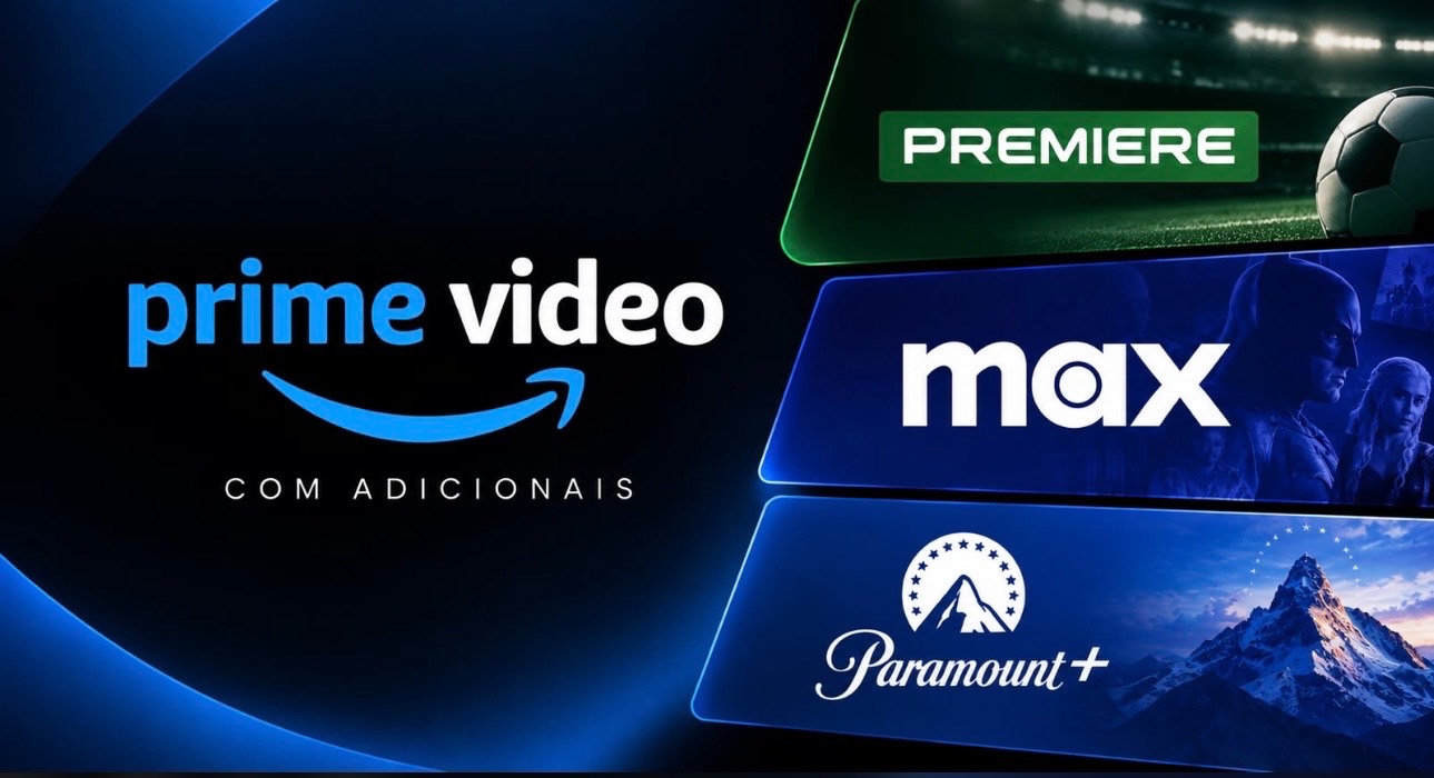 Prime Video + paramount + HBO + Premiere - TELA