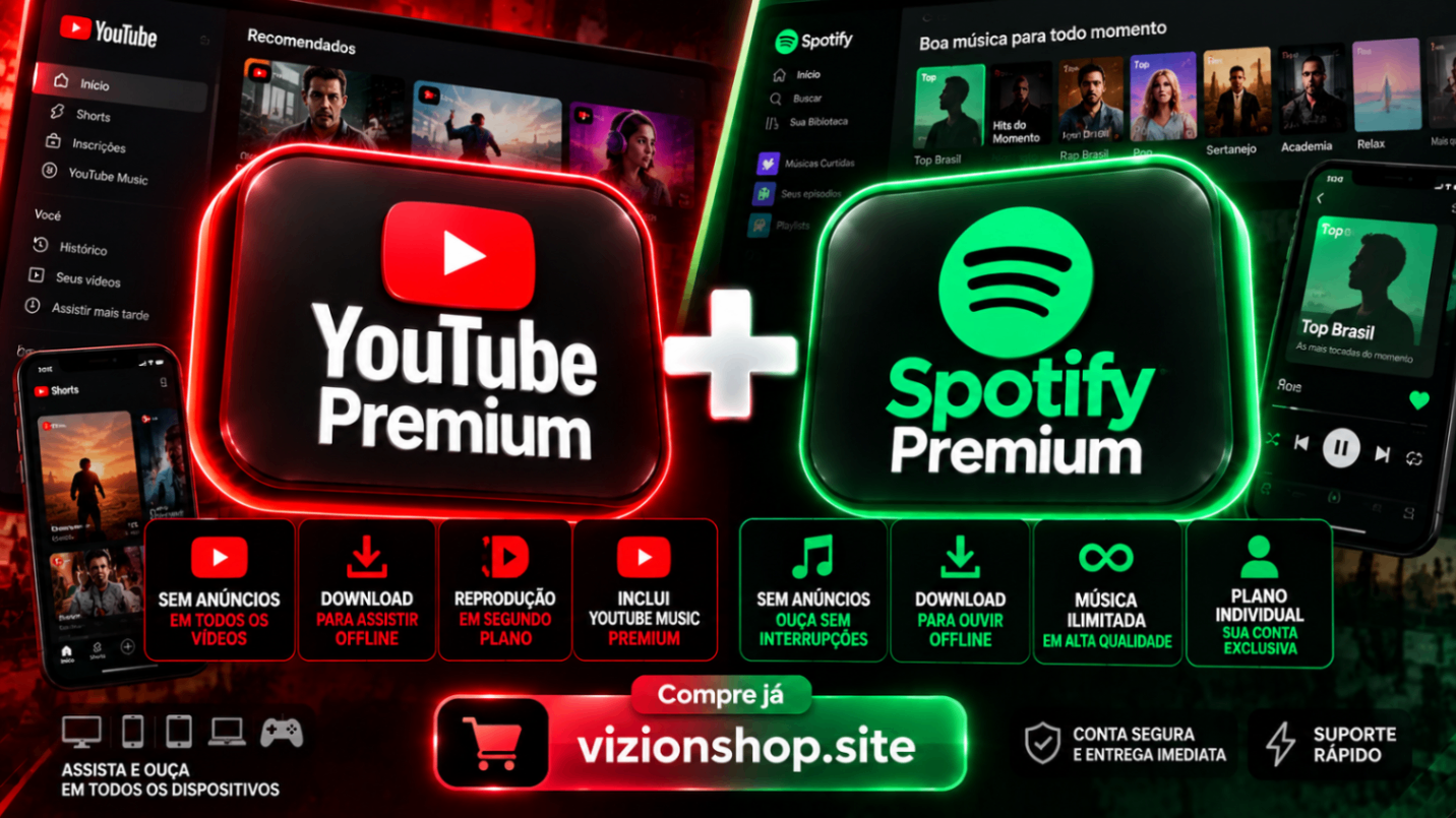 YouTube Premium Link + Spotify Premium Individual