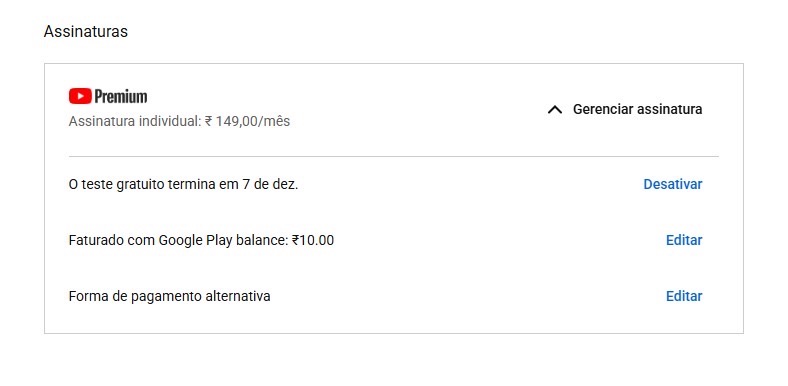 YOUTUBE PREMIUM 3 MESES INDIVIDUALV 📧