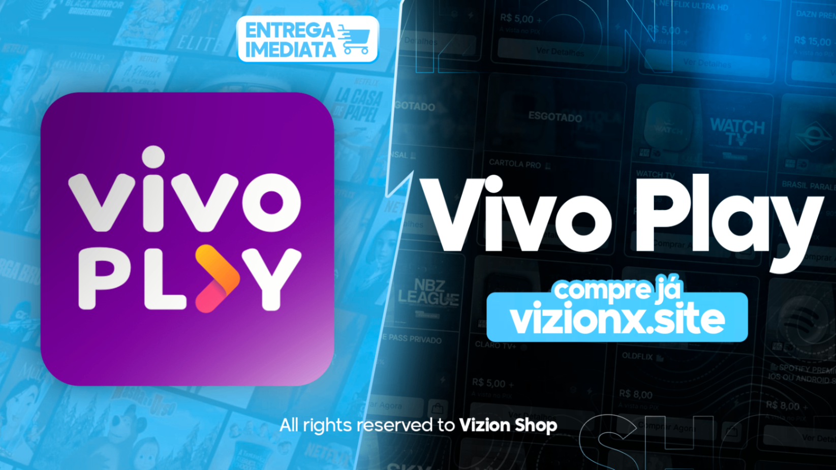 VIVO PLAY COMPARTILHADO