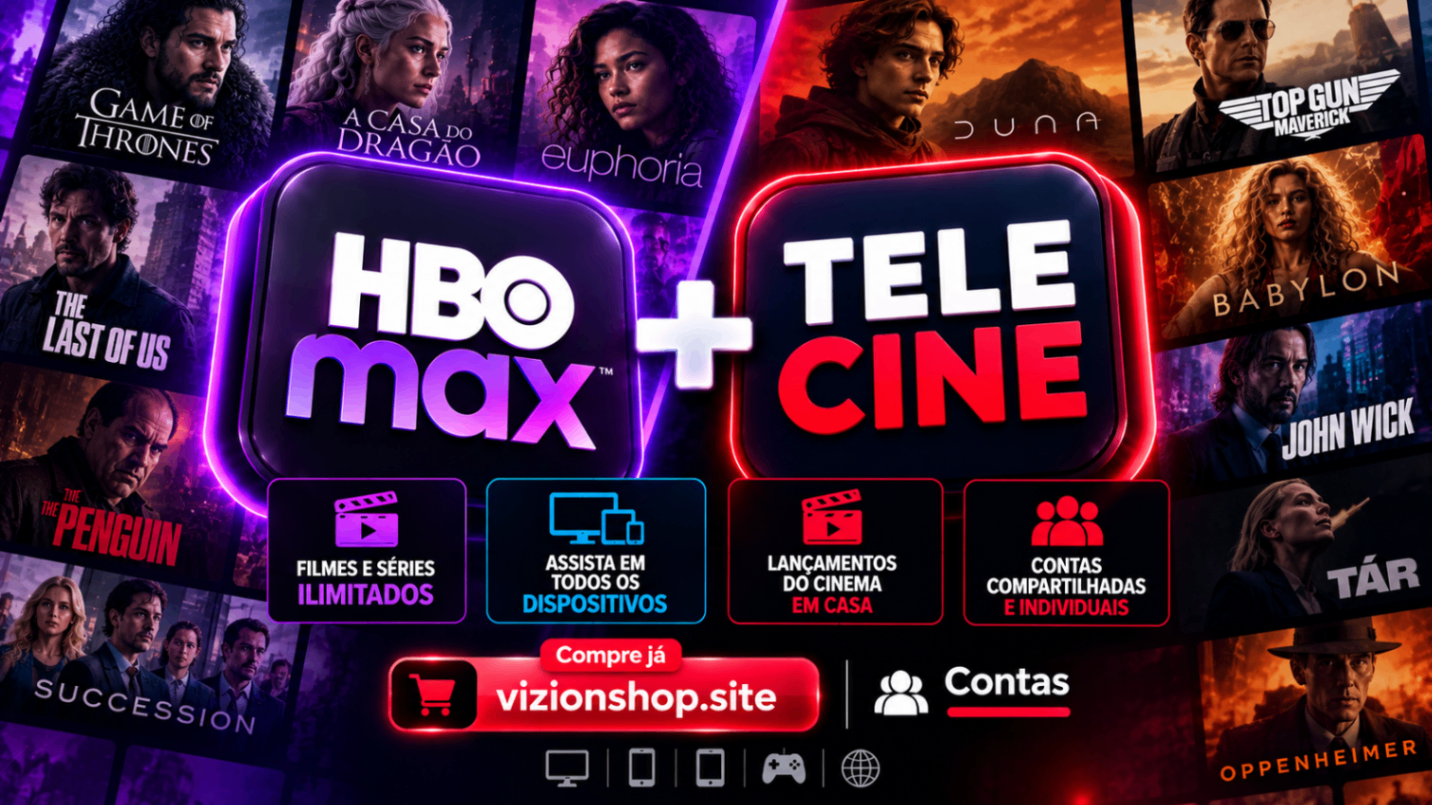 HBO Max + Telecine Contas